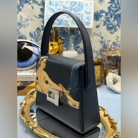 🆕 A. CLOUD x LOUVRE MUSEUM 🧿 NWT "La Grande Odalisque" by Ingres Handbag - Picture 5 of 16